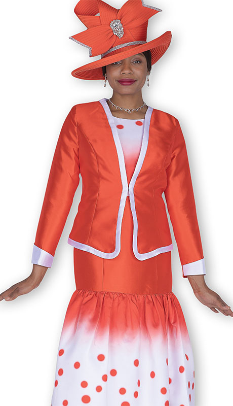 Aussie Austine 6069-RWW Ladies Church Dress