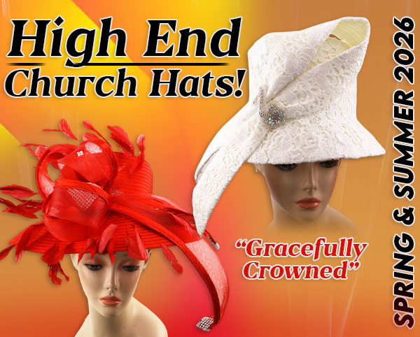 Charming High End Church Hats Spring And Summer 2026