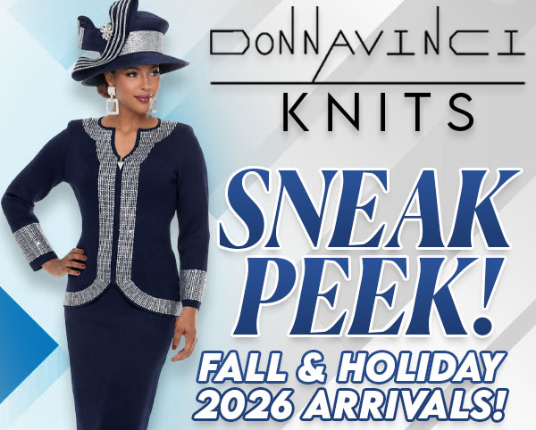 Donna Vinci Knit Church Suits Spring And Summer 2026