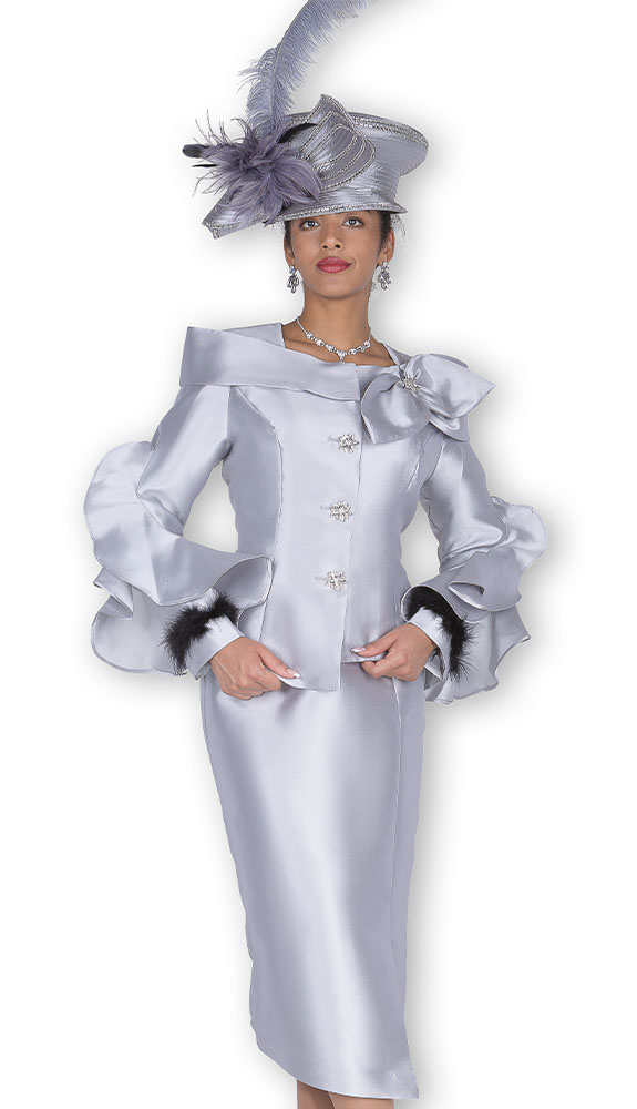 Champagne Italy 6117 Ladies Church Suit