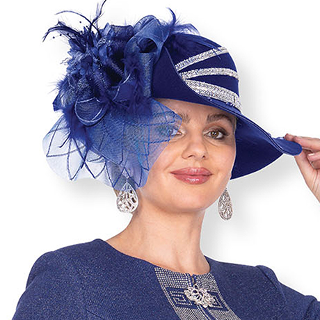 Champagne Italy H5964-RYL-QS Church Hat