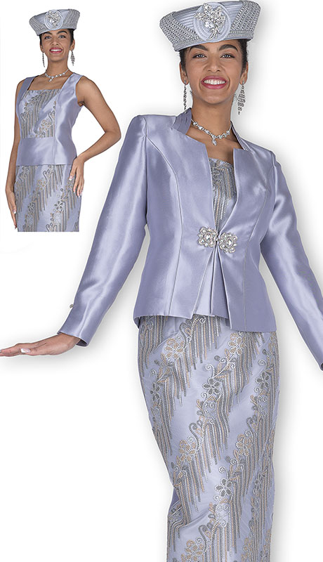 Champagne Italy 6305 Church Suit