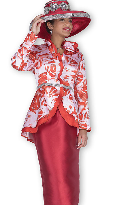 Champagne Italy 6111-RWP Church Suit