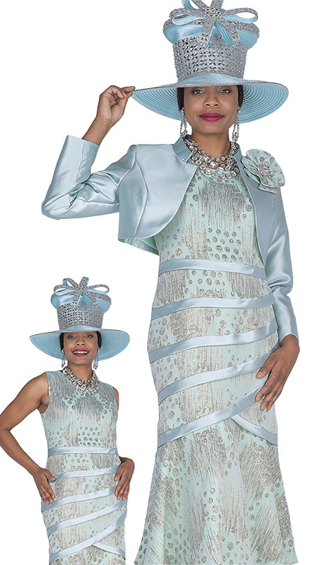 Champagne Italy 6107-MNT Church Dress