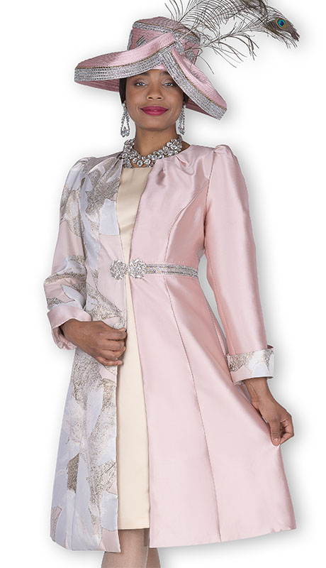 Champagne Italy 6109-PWG Church Dress