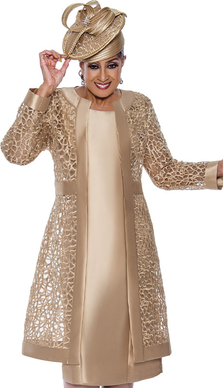Dorinda Clark Cole 4892-CHM-QS Womens Church Dress