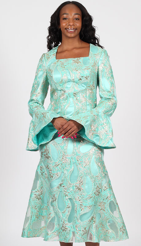 Diana Couture 9117 Church Dress