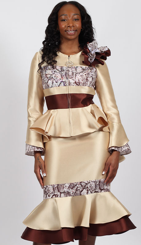 Diana Couture 9164 Church Suit