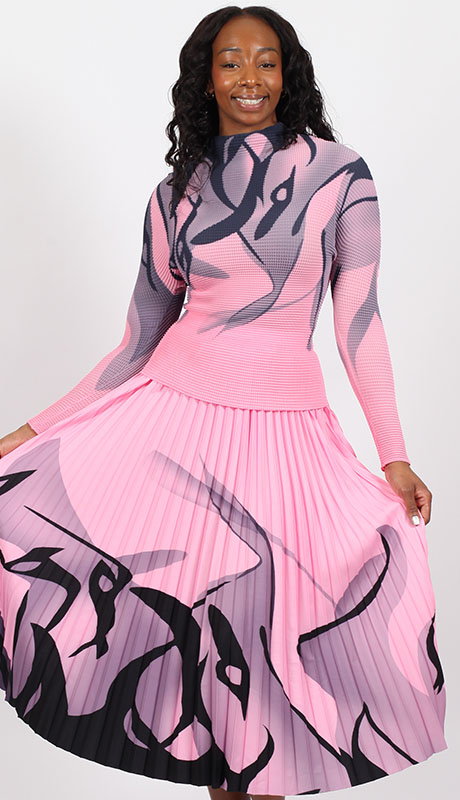 Diana Couture 00092-PNK Church Dress