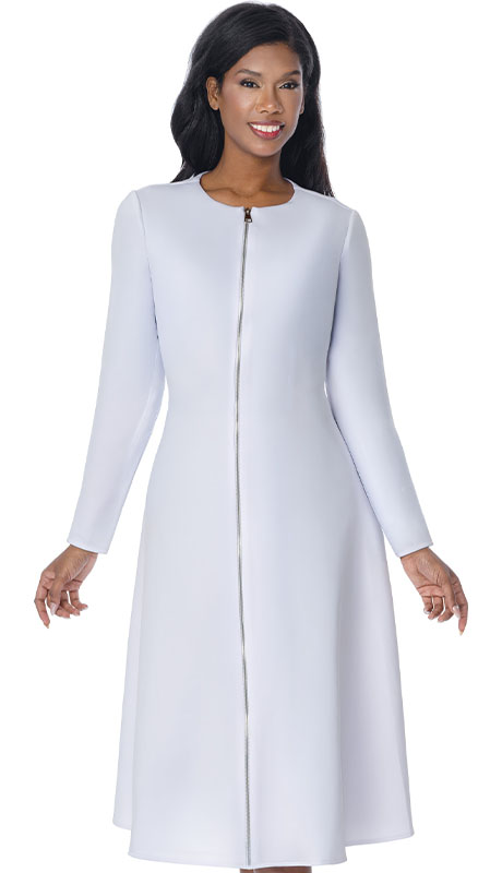 Nubiano 1001161-WHT Church Dress