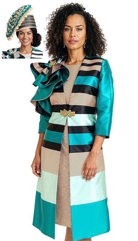 Donna Vinci 12255 Ladies Church Dress