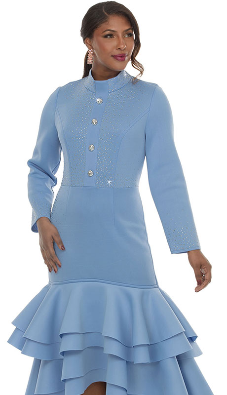 Donna Vinci 12301-ICB Ladies Church Dress