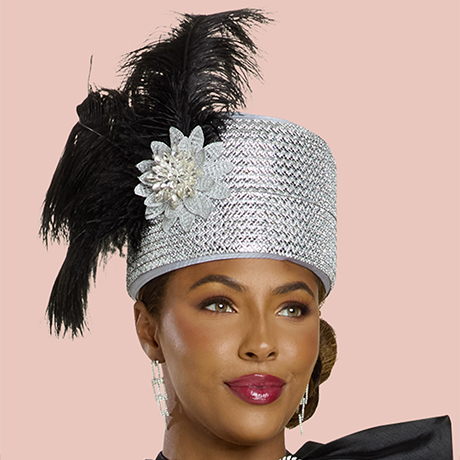 Donna Vinci H12214-SLB-QS Church Hat