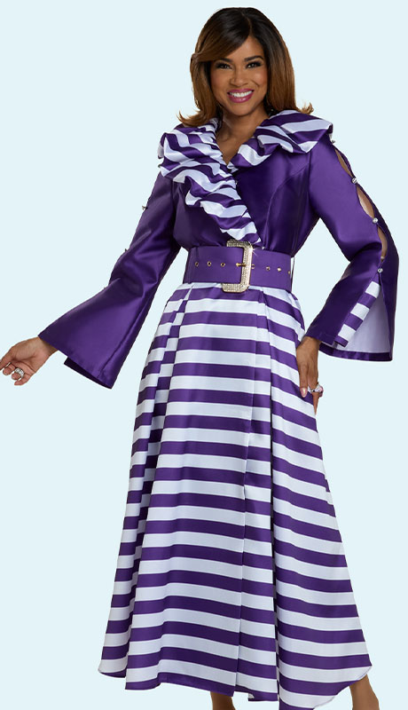 Donna Vinci 12209-QS Womans Church Dress