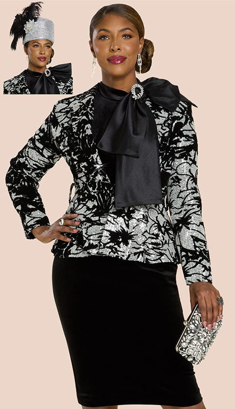 Donna Vinci 12214-QS Womans Church Suit