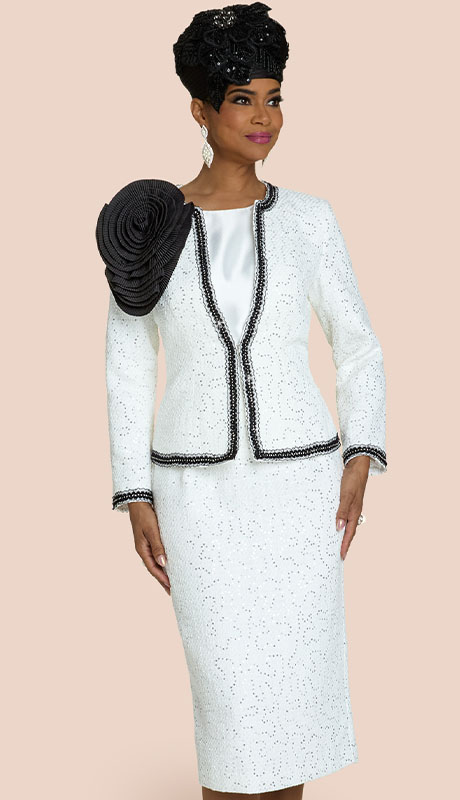 Donna Vinci 12218-QS Womans Church Suit