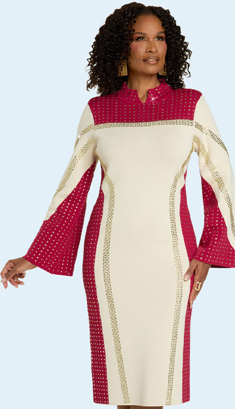 Donna Vinci Knit 13450 Womens Church Dress