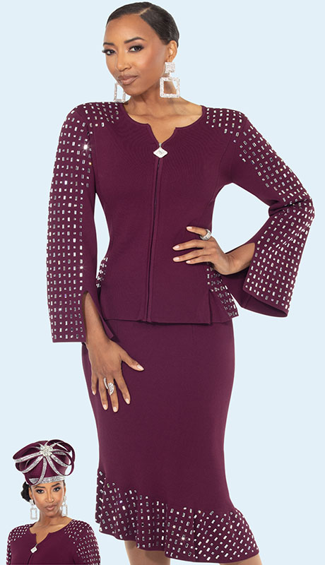 Donna Vinci Knit 13454 Womens Church Suit