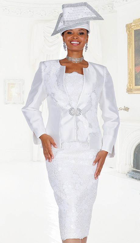 Elite Champagne 6465 Church Suit