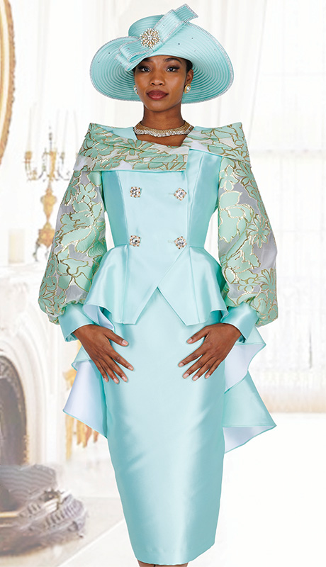 Elite Champagne 6455 Church Suit