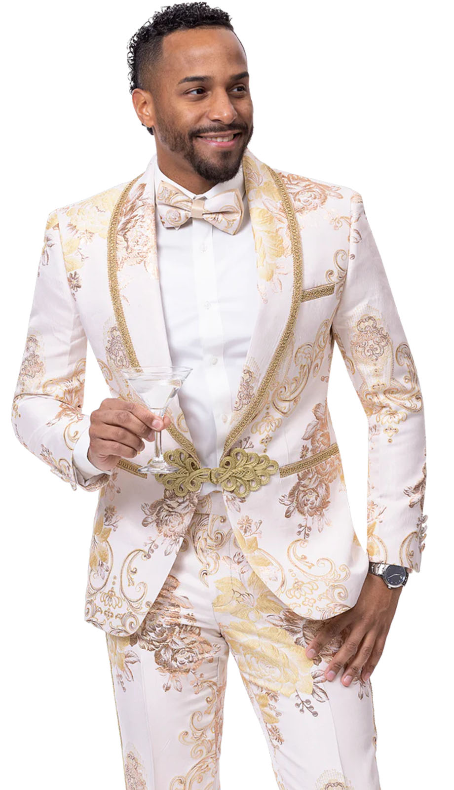 EJ Samuel JP102GLD Mens Suits
