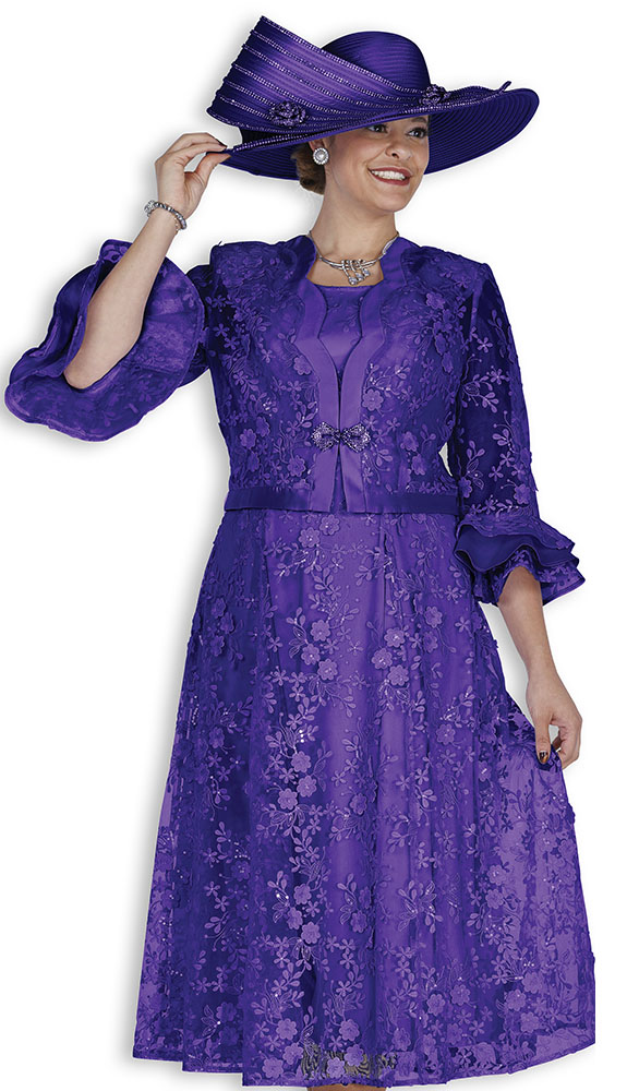 Elite Champagne 6260-LLC Church Dress