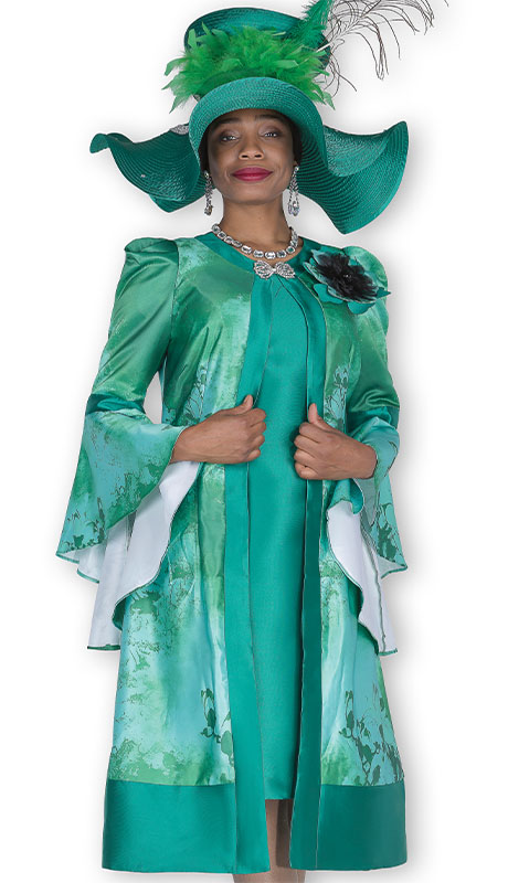 Elite Champagne 6166-GWB Church Dress