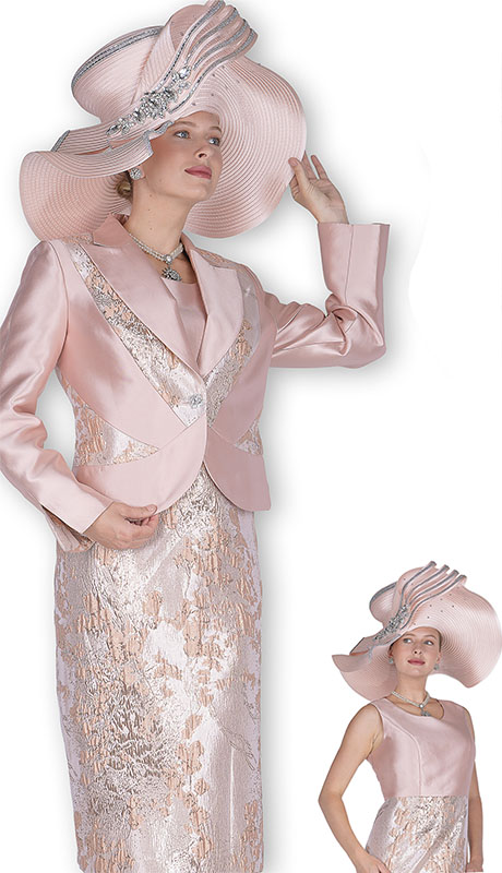 Elite Champagne 6265-MTP Church Suit