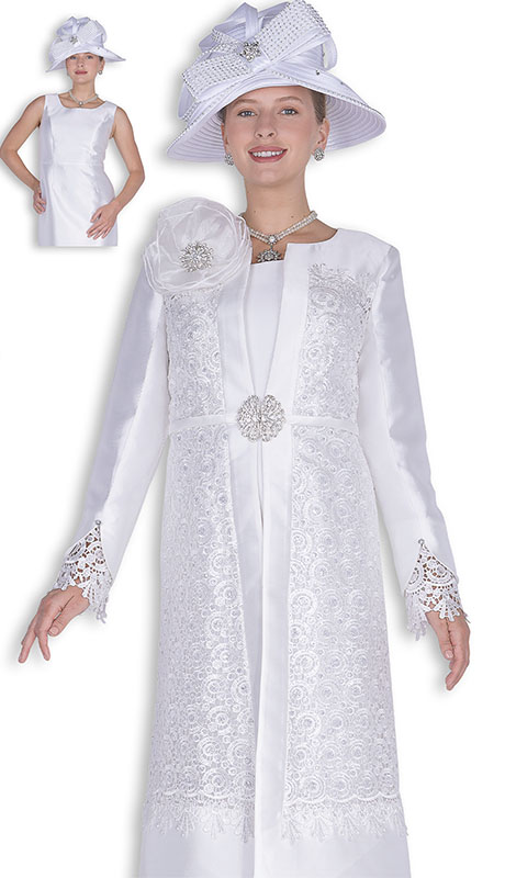 Elite Champagne 6359-QO Ladies Church Dress