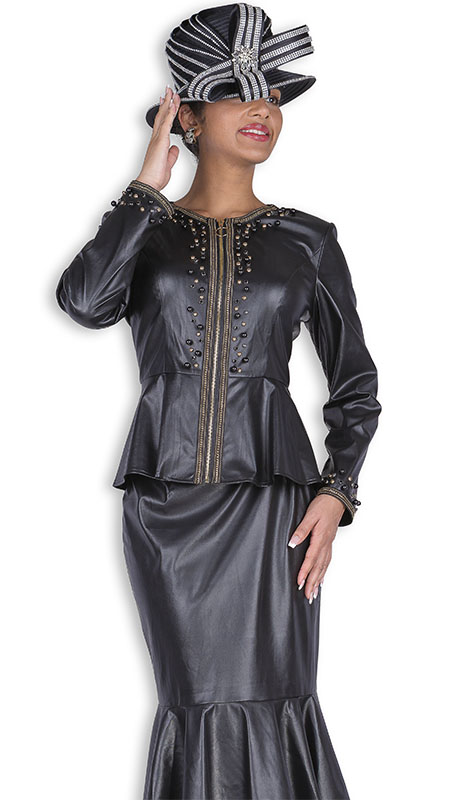 Elite Champagne 6351 Church Suit