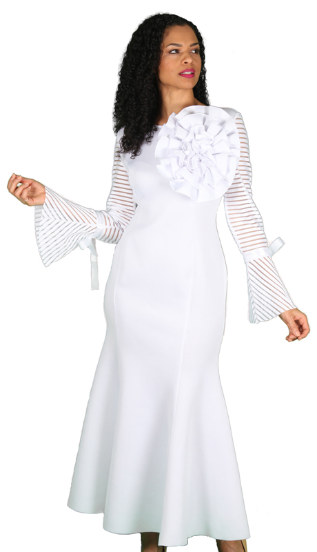Diana Couture D1054-WH-CO