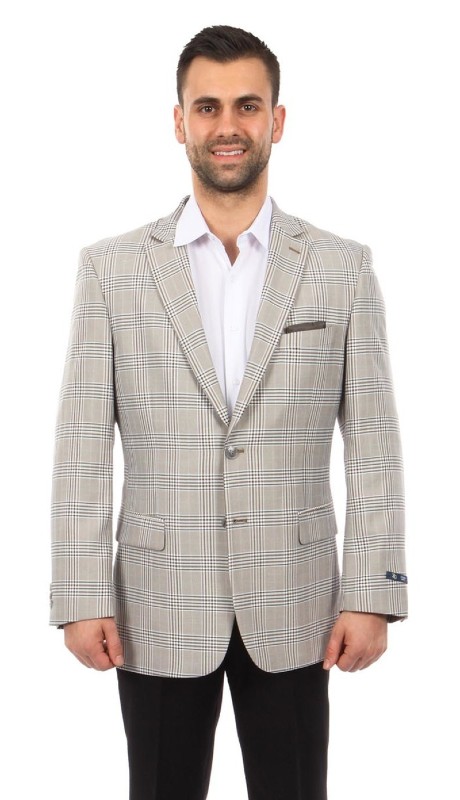  Empire Mens Sport Coat MJ255-LIGHT-TAN