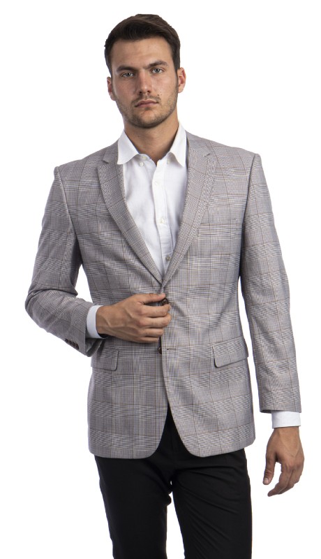 Empire Mens Sports Coat MJ294-01-LIGHT BEIGE