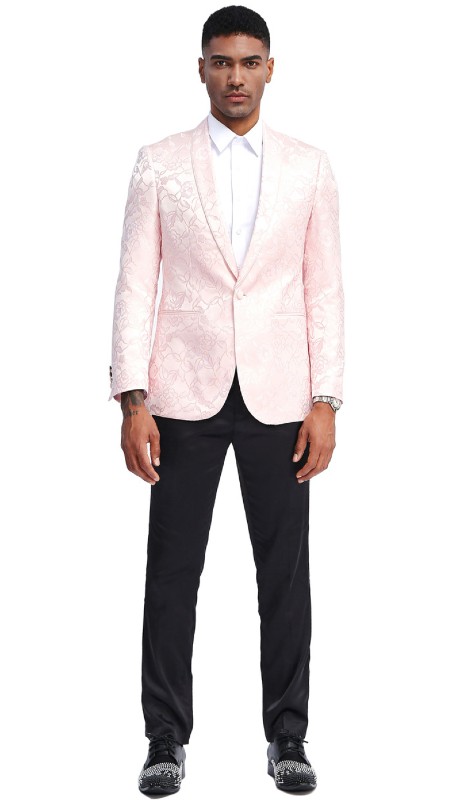 Empire Mens Sports Coat MJ335S-01-PINK