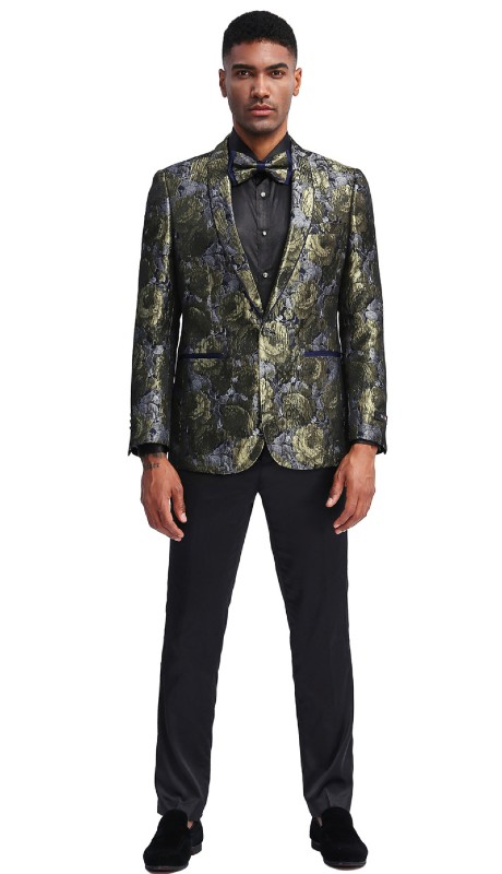 Empire Mens Sports Coat MJ339S-01-GOLD