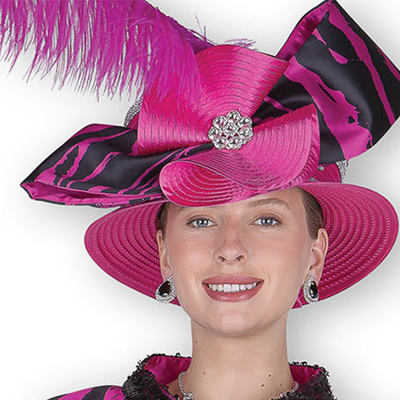Elite Champagne H6170-FUCH-QS Church Hat