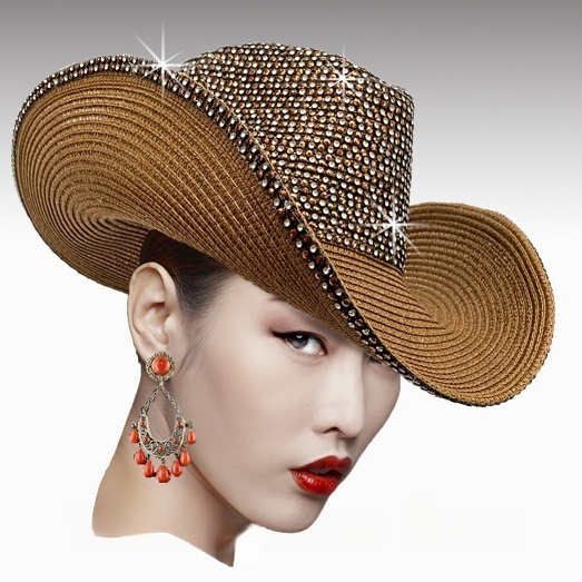 Hat SC1517-BRN Astra Cowboy