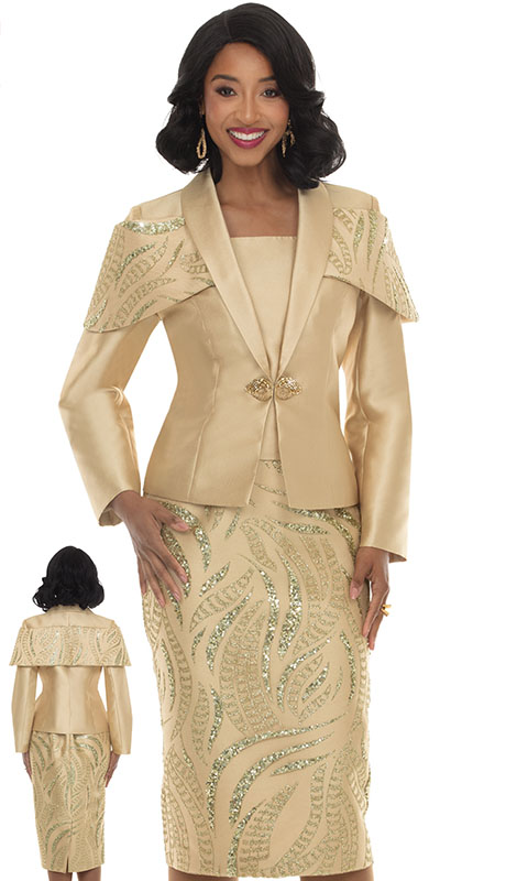 Lisa Rene 3395 Ladies Church Suit