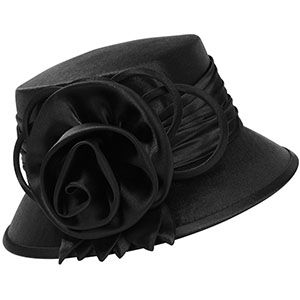 Giovanna HM935-BK Church Hat