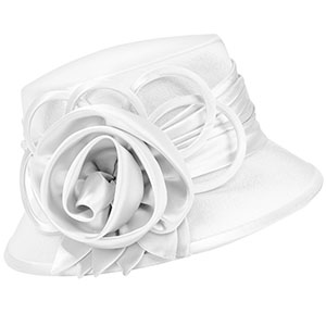 Giovanna HM935-WHT Church Hat