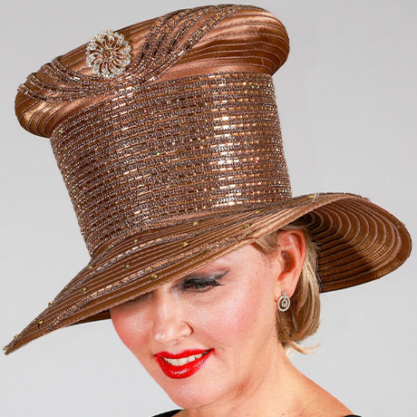 Giovanna HR22134-CHC Church Hat