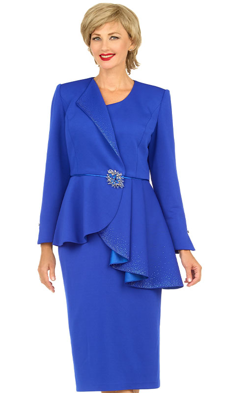 Giovanna G1183-RYL Church Suit