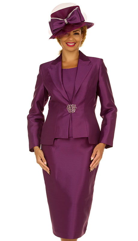 Giovanna 0979-EGG-H Church Suit-Hat