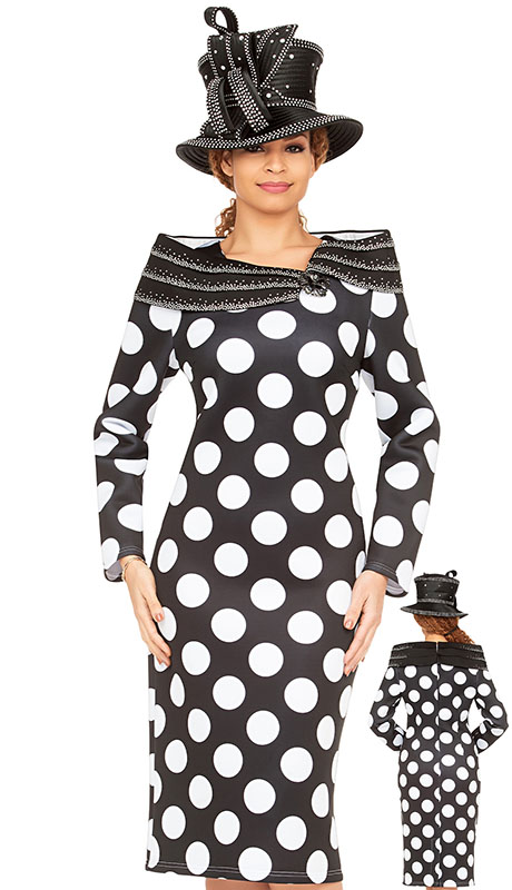 Giovanna DP2438-H Church Dress-Hat