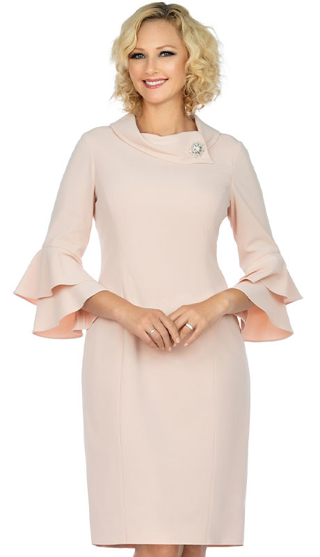 Giovanna D1518-PNK Church Dress