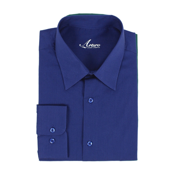 Arturo 100MODERN-NAVY-Mens Shirt