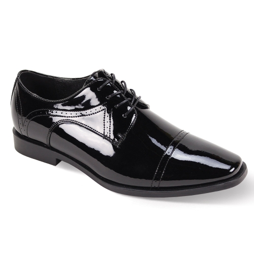 Antonio Cerrelli Shoes-7000WIDE-BLK PAT17-18
