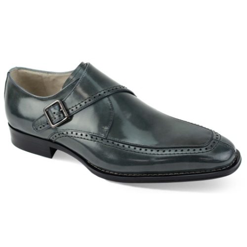 Giovanni Leather Dress Shoes-AMATO-GRY 14