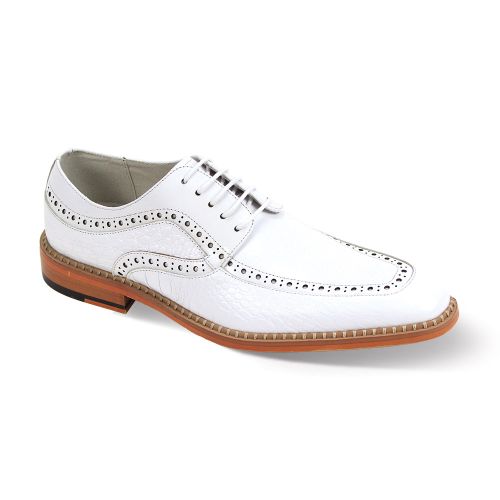 Giovanni Leather Dress Shoes-TERENCE-WHT 14