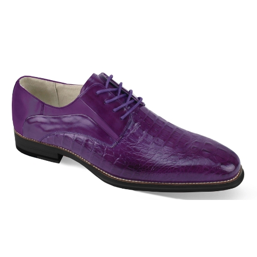 Giovanni Leather Dress Shoes-MASON-PUR